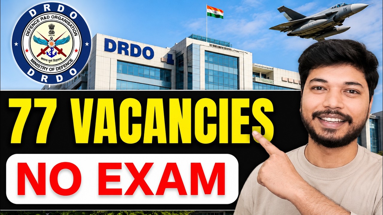 DRDO Recruitment 2026 🔥 | Eligibility | Salary | Apply Process | Full Details | Apprentice |
