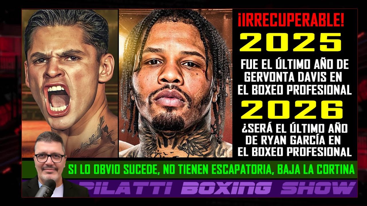 Gervonta en "Modo Irrecuperable", 2025 fue su último año ¿Acaso 2026 será el último año de Ryan?