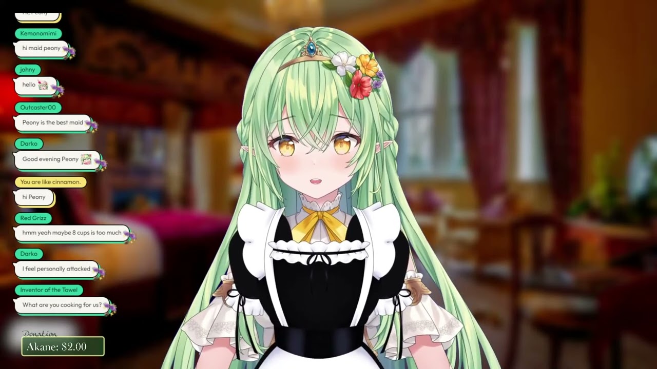 Served by your Shy Maid ❤️  ASMR    F4M comfort roleplay audio - Peony Aeria