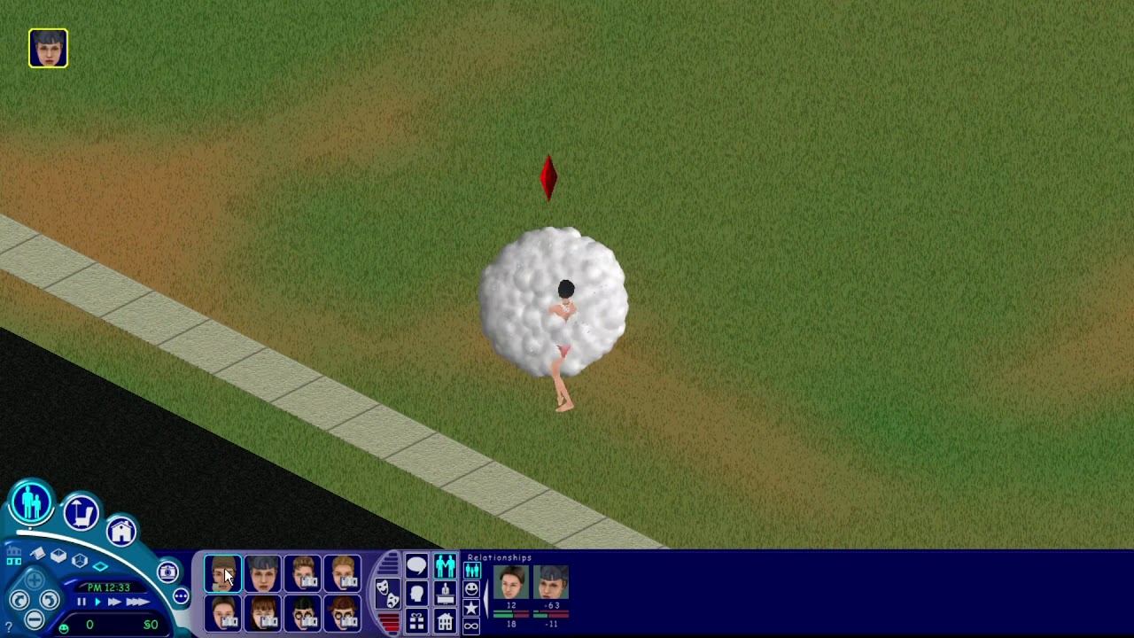 Sims 1: Completely Broke