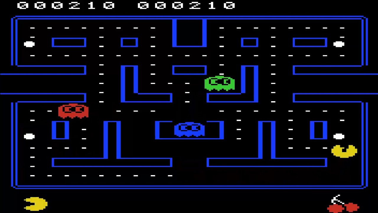 PACMAN PAC MAN LIKE DELUXE ATARI INC 1983 VIC 20 VIC20 VC20 VC 20 VIC 1001 COMMODORE PANTHEON Bostja