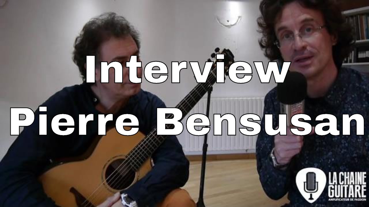 Pierre Bensusan interview guitare à la main - Partie 1/3