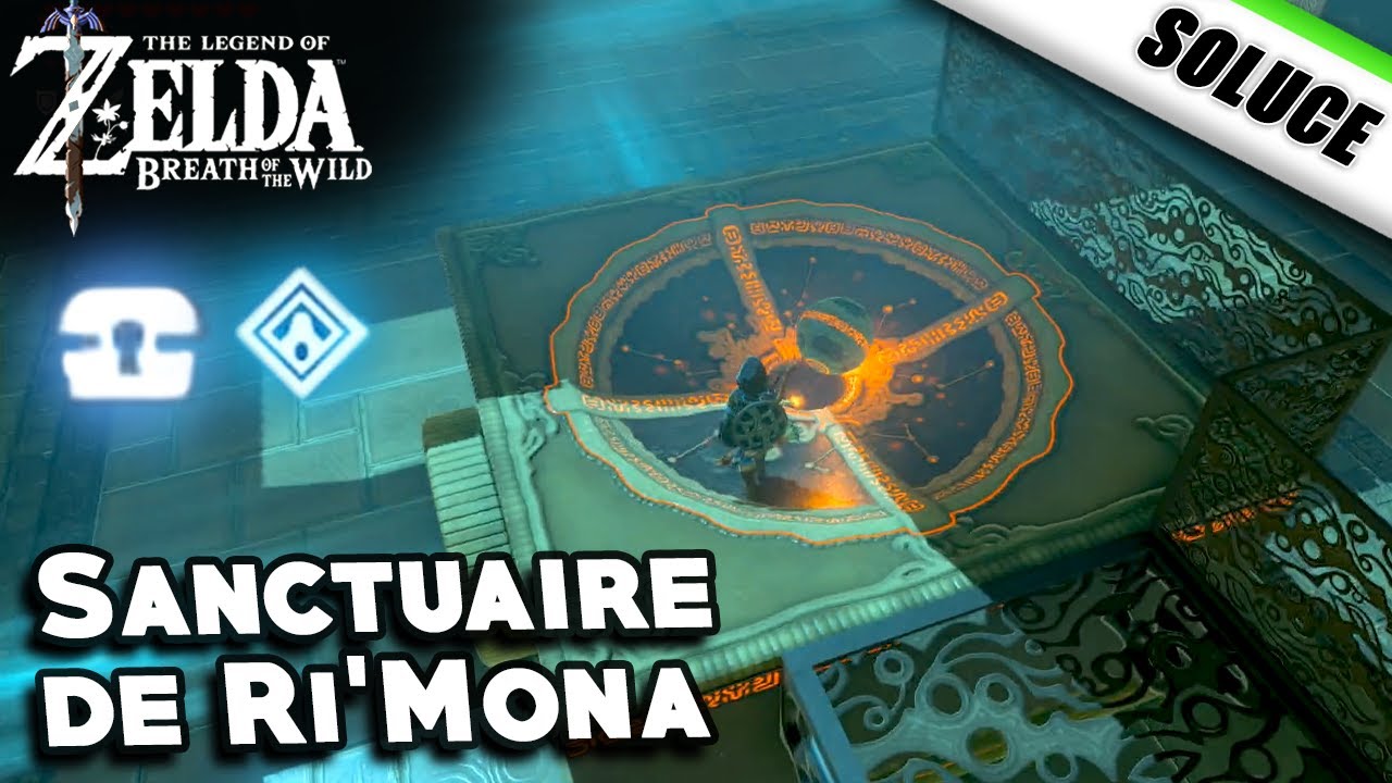 Sanctuaire de Ri'Mona | Pour bloquer le vent [ Solution / Coffre ] - Zelda Breath of the Wild