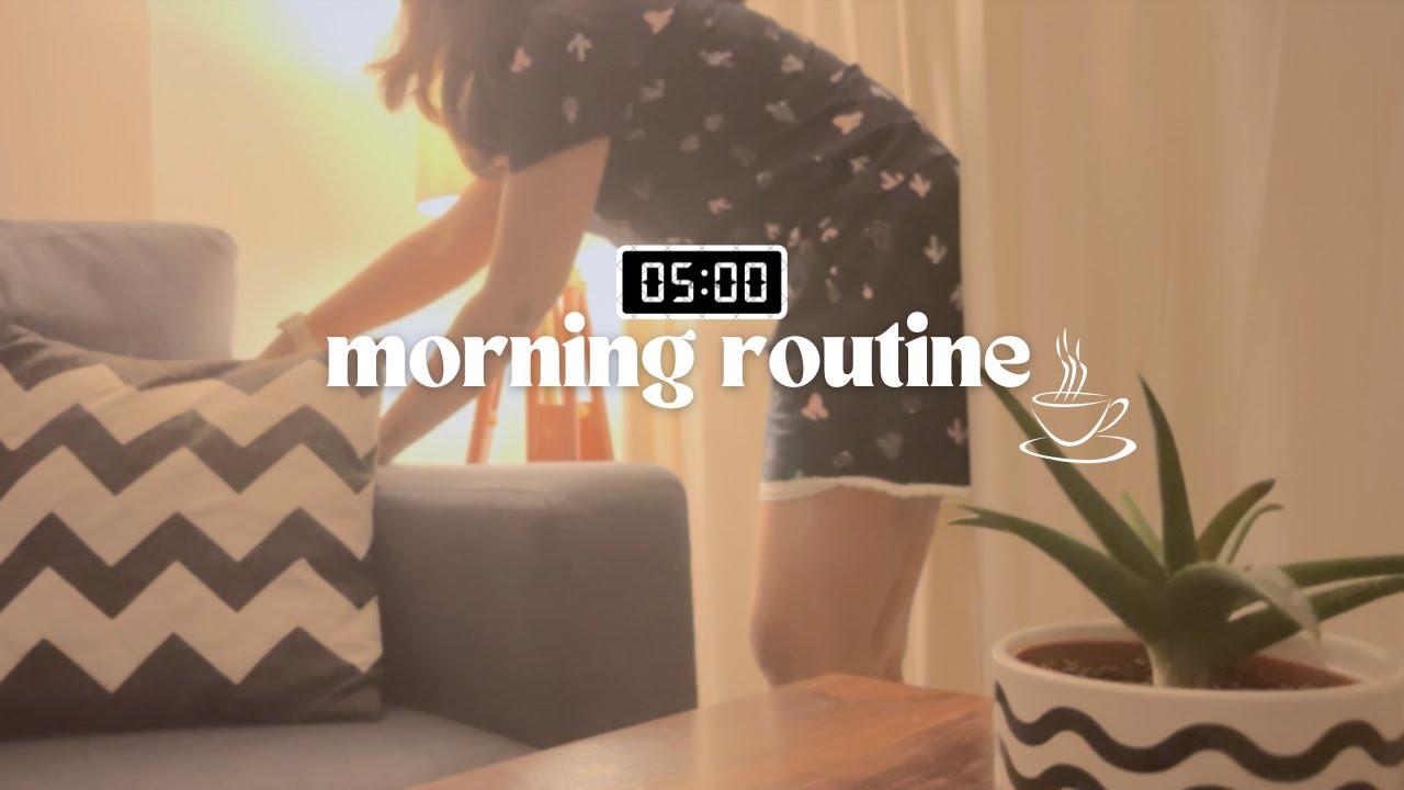 5AM morning routine | why I cherish the early hours ☕️🌿