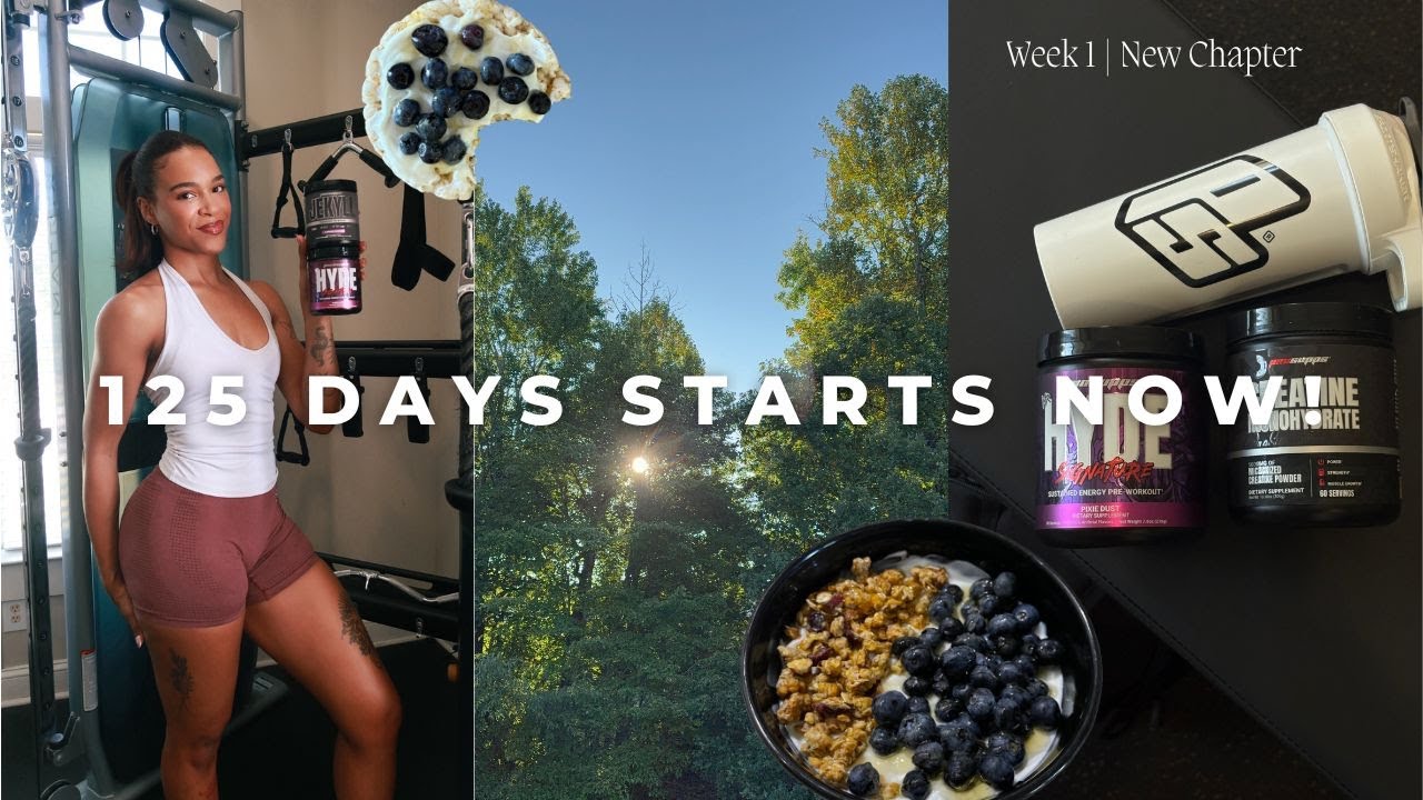 125 Day Challenge Diaries | Week 1: Big Changes, Workouts & ProSupps Athlete Shoot