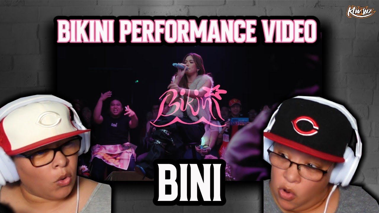 TWINS REACT TO BINI | ’Bikini’ Official Live Performance Video | 🔥🔥🔥🔥🔥 #BINI