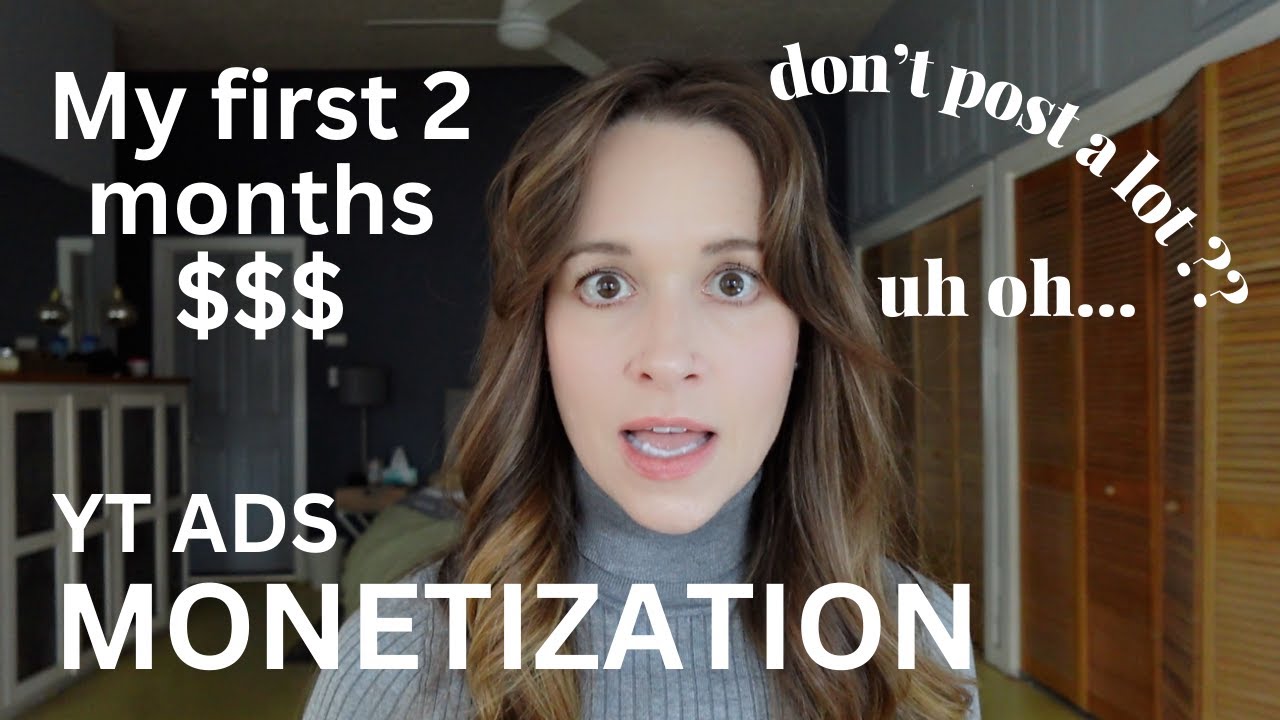 Monetized--BUT! // the infrequent uploader // if you want to make ads $ you MUST do this!