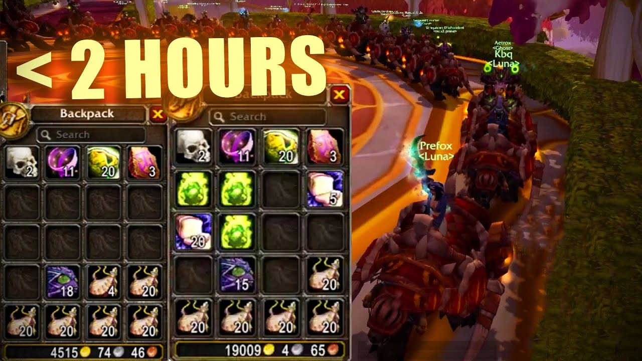 Prefox Becomes Rich in Under 2 hours!? | WoW TBC Classic