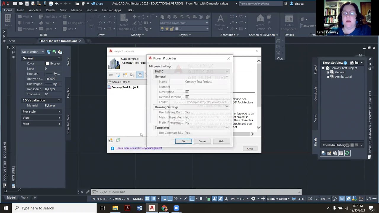 2. AutoCAD - Setting up a Project using Project Navigator
