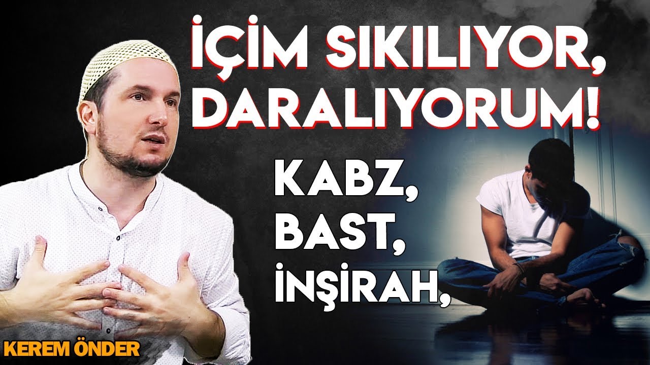 İçim sıkılıyor, ruhum daralıyor! / Kerem Önder