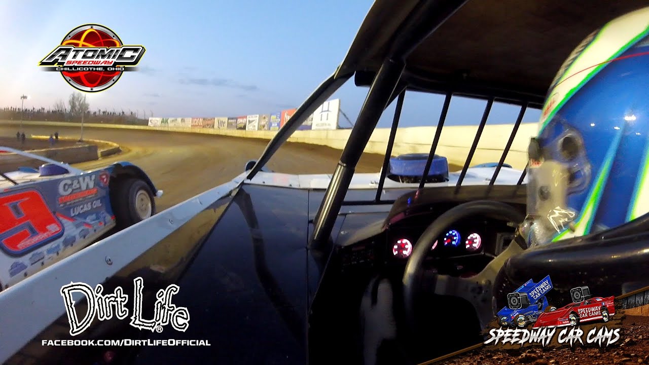 #49 Jonathan Davenport - Atomic Speedway 4-22-21 - Super Late Model - In-Car Camera