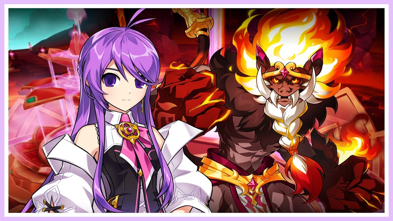 [Elsword TW/엘소드]  에테르 세이지 숨결 1인 1:30 / Aether Sage 22-1 Breath of Magma 1:30 Solo Play