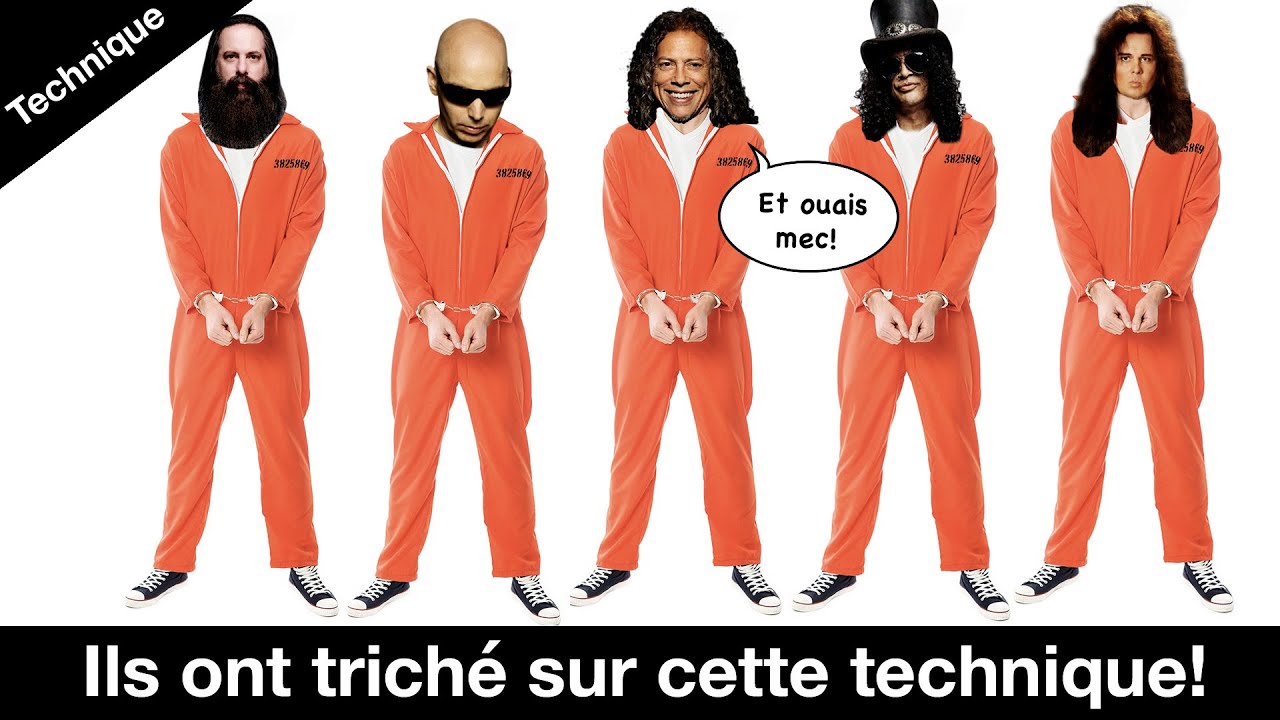 Les grands GUITARISTES TRICHENT! FAIS-LE AUSSI!