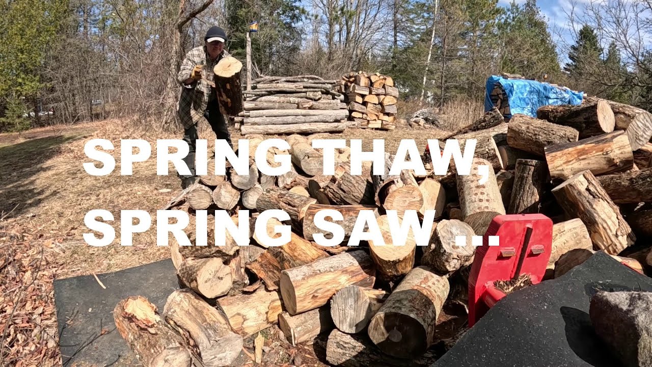 Spring is Here ... Start Preparing More Firewood