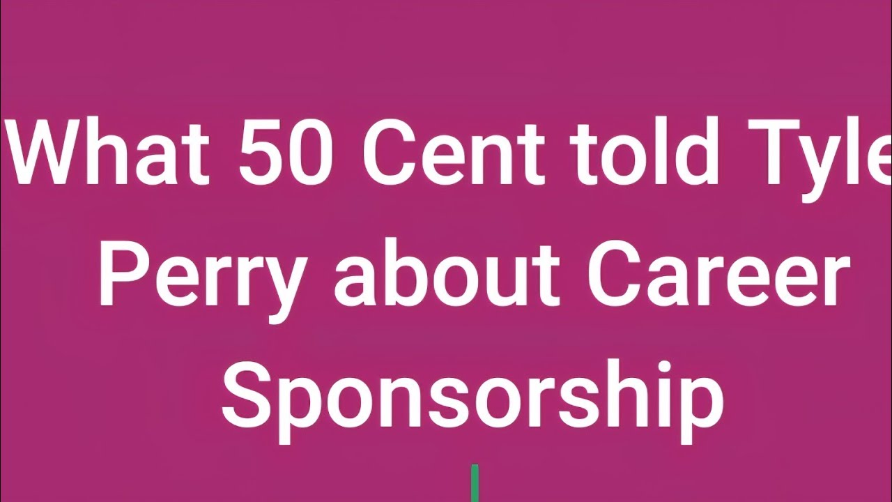 When 50 Cent challenged Tyler Perry to Use His Voice and Influence to Sponsor Other People's Careers
