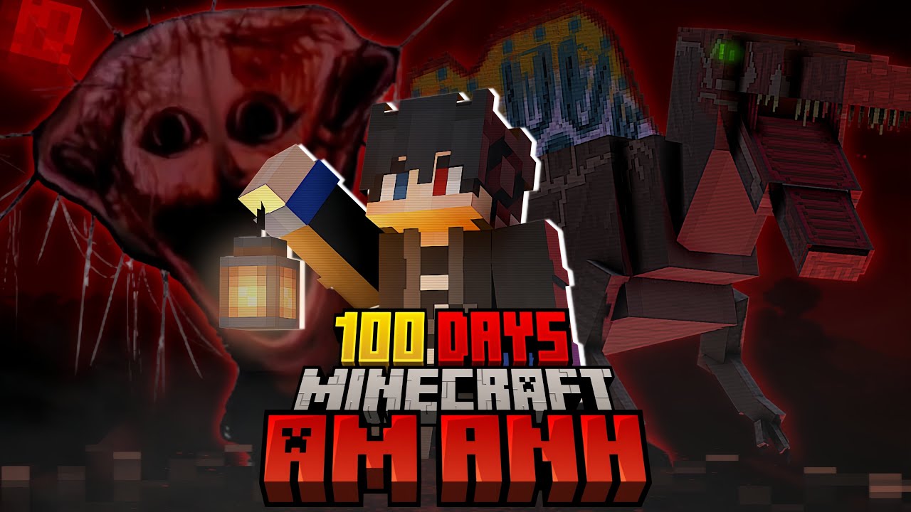 100 Ngày Ám Ảnh: Sinh Tồn Giữa Khủng Long Ma & The Boiled One Trong Minecraft