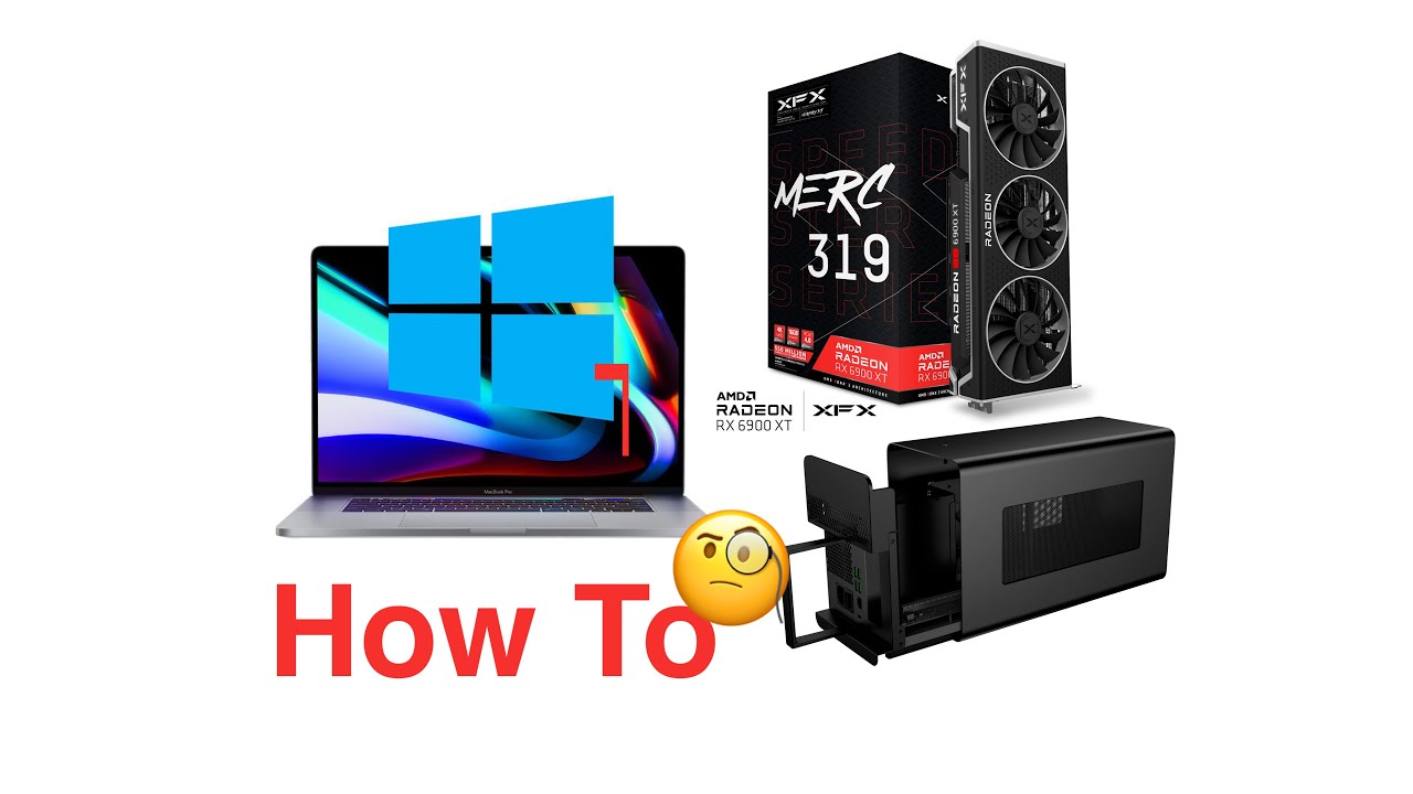 Простое руководство по настройке eGPU на последней версии Windows 10 на MacBook Pro 16 дюймов (лю...