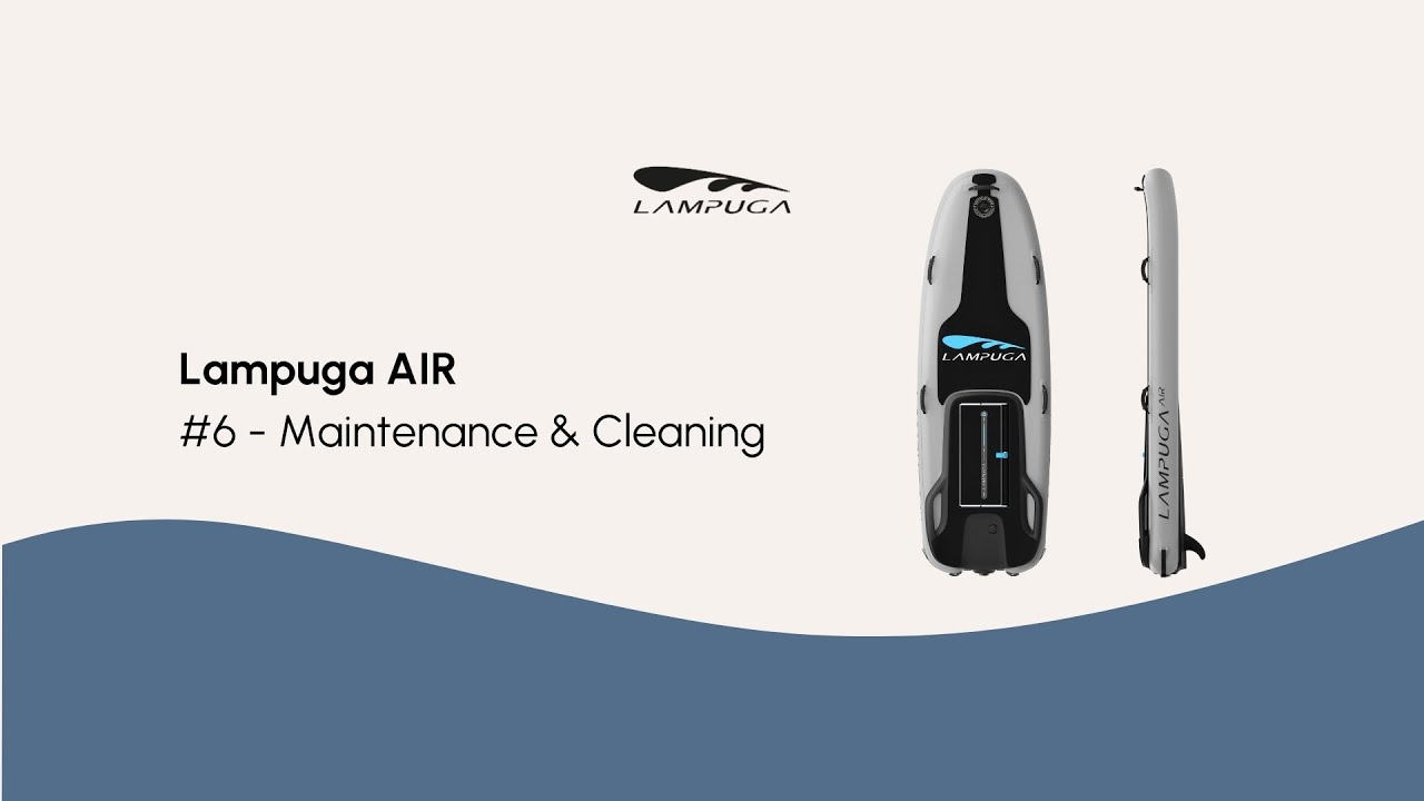 How To Maintain And Clean Your Electric Surfboard | Lampuga Jetboards