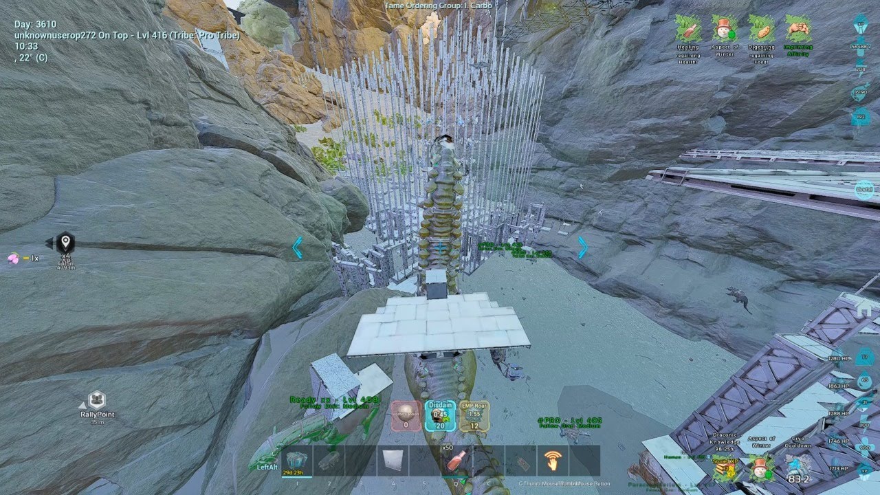 Bullying Dog Eater Korean || ARK Ascended Small Tribe PVP