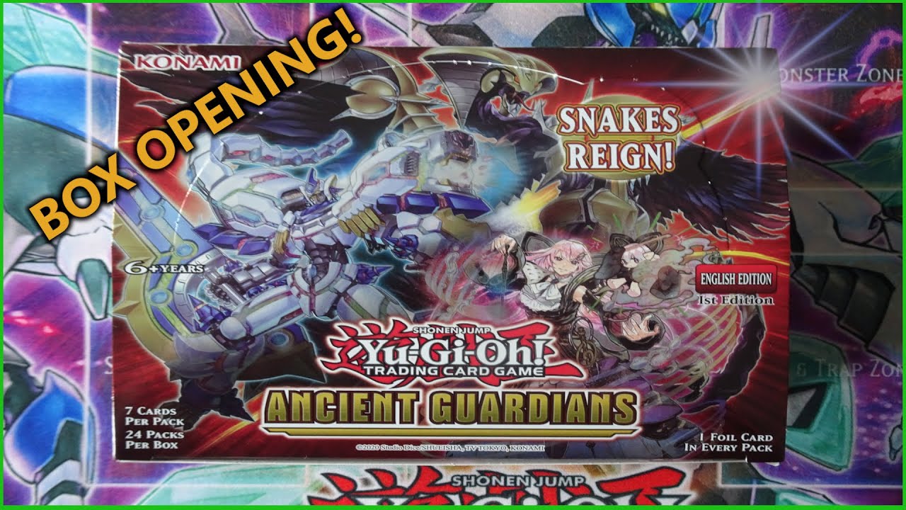 Yu-Gi-Oh! ANCIENT GUARDIAN BOX OPENING!