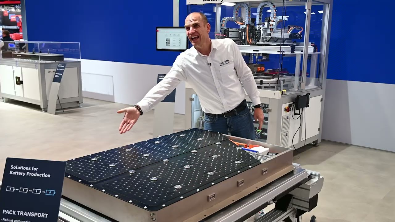 [EN] Bosch Rexroth: The heavy-duty transfer system for transporting weights up to 3.000 kg