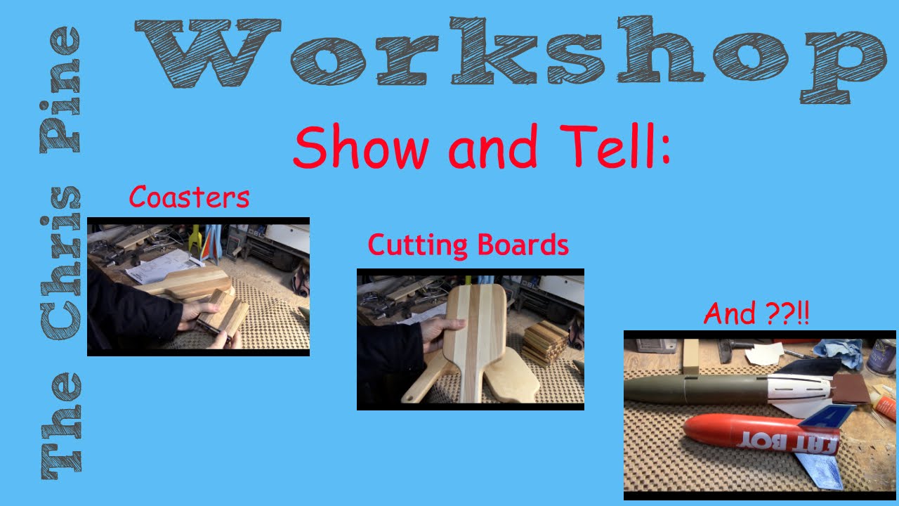 Cutting Boards, Scrap Wood Coasters, and ???   :Show and Tell