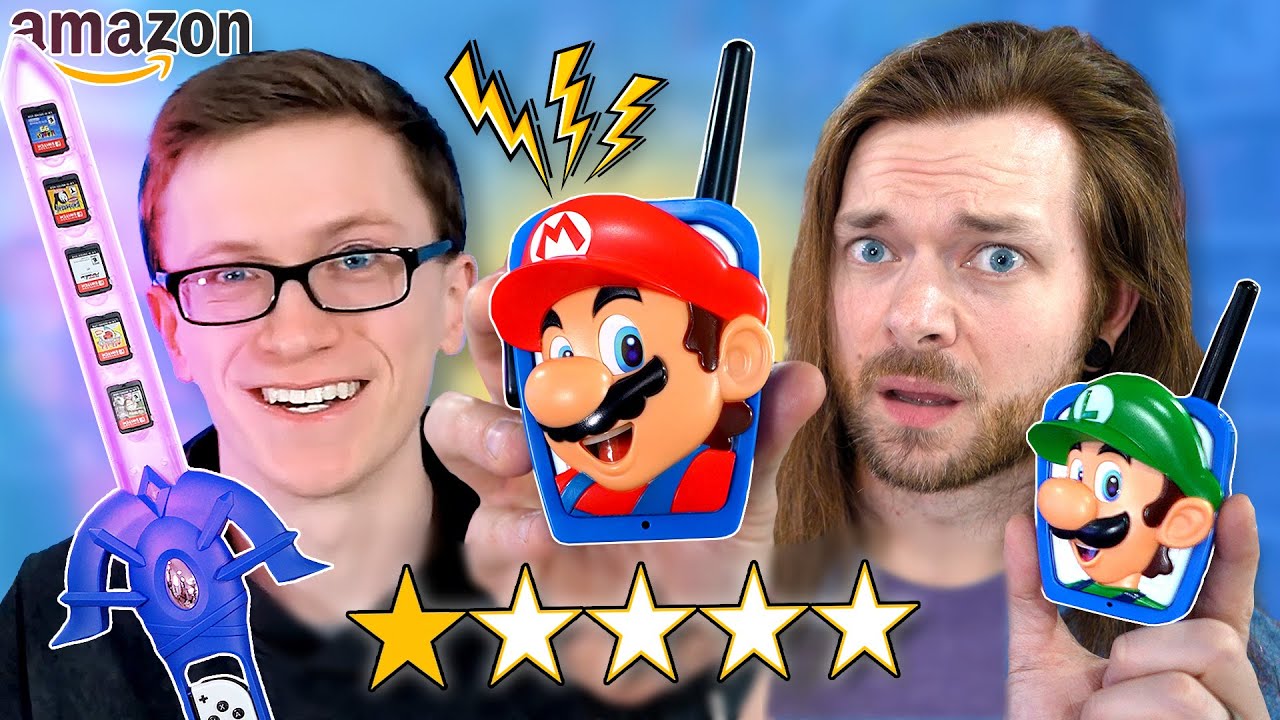 We Bought The WORST Nintendo Products on Amazon (w/ @ScottTheWoz)