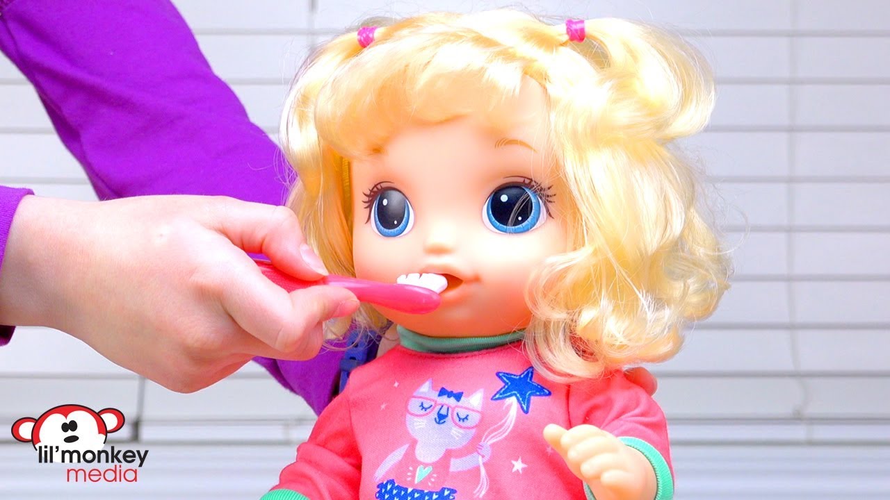 Baby Alive 👶🏼  Morning Routine!  Bebe Gets Ready for Preschool 💕