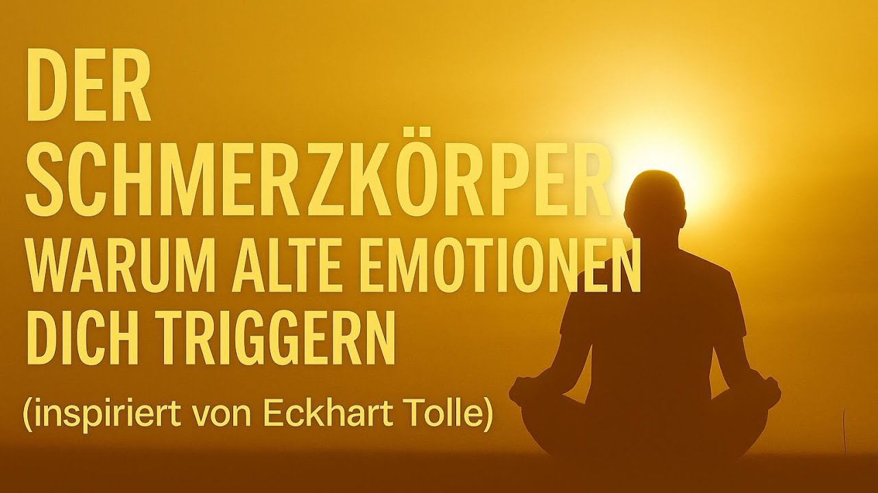 Der Schmerzk&ouml;rper &ndash; Warum alte Emotionen dich triggern (inspiriert von Eckhart Tolle) #eckharttolle