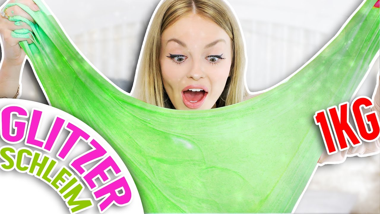 ICH MACHE 1 KG GLITZER SCHLEIM - DAS GRÖßTE DIY MEINES LEBENS | XLAETA