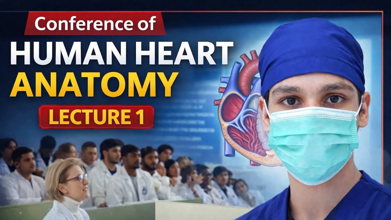 Anatomy of Heart | Conference by Aesh Goswami MBBS Student Russia 
