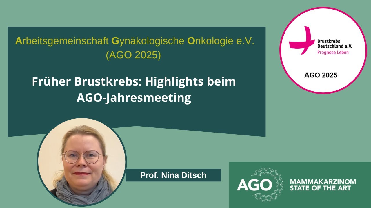 AGO 2025 | Früher Brustkrebs: Highlights beim AGO-Jahresmeeting