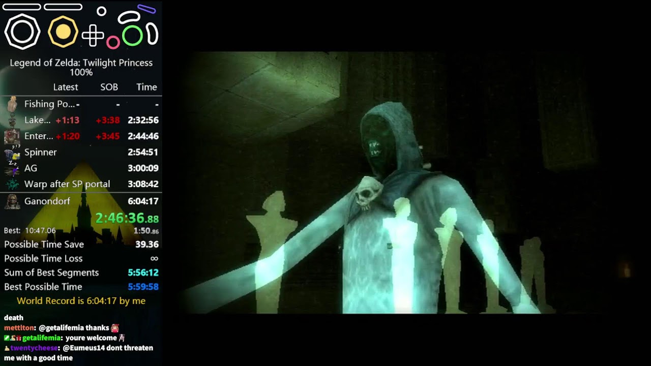 Twilight Princess 100% speedrun