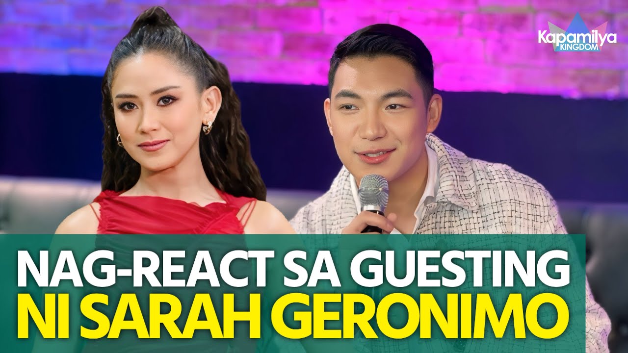 Darren Espanto, nag-react sa guesting ni Sarah Geronimo sa kanyang 10th anniversary concert