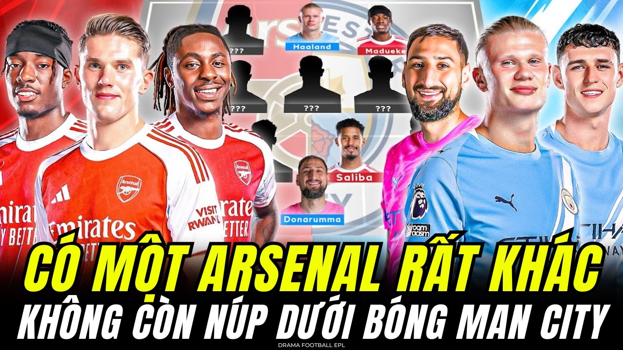 KHI ARSENAL KHÔNG CÒN NÚP DƯỚI CÁI BÓNG CỦA MAN CITY