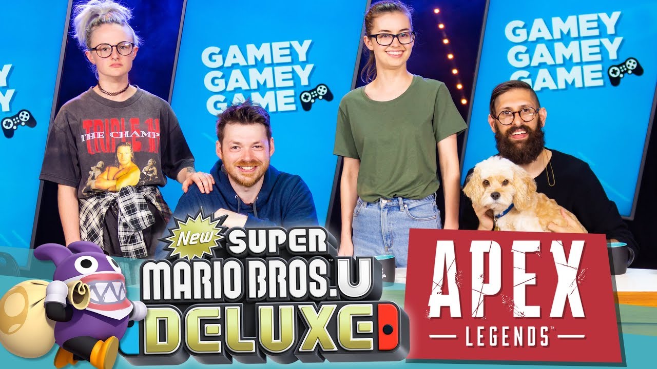 Apex Legends! Новая игра Super Mario Bros. U Deluxe! | Gamey Gamey Game