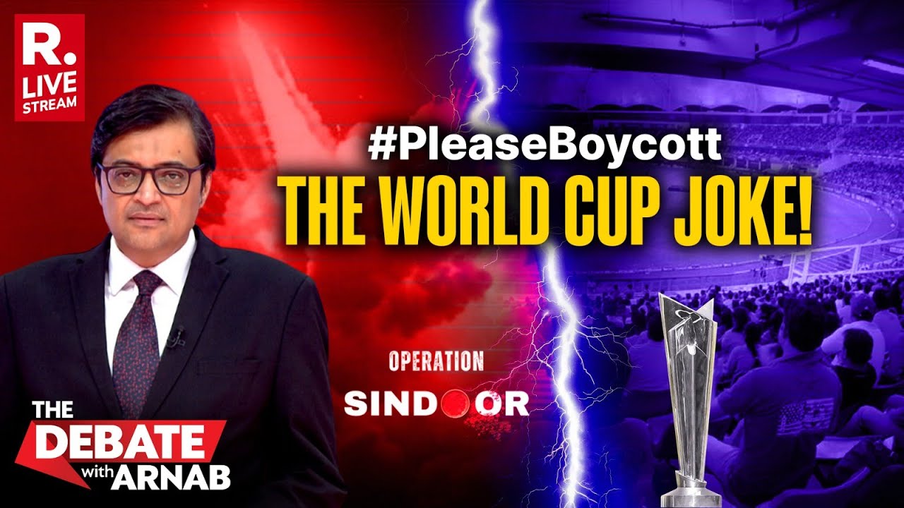Debate With Arnab LIVE: Why Is India Playing Cricket With Pakistan Post Operation Sindoor?