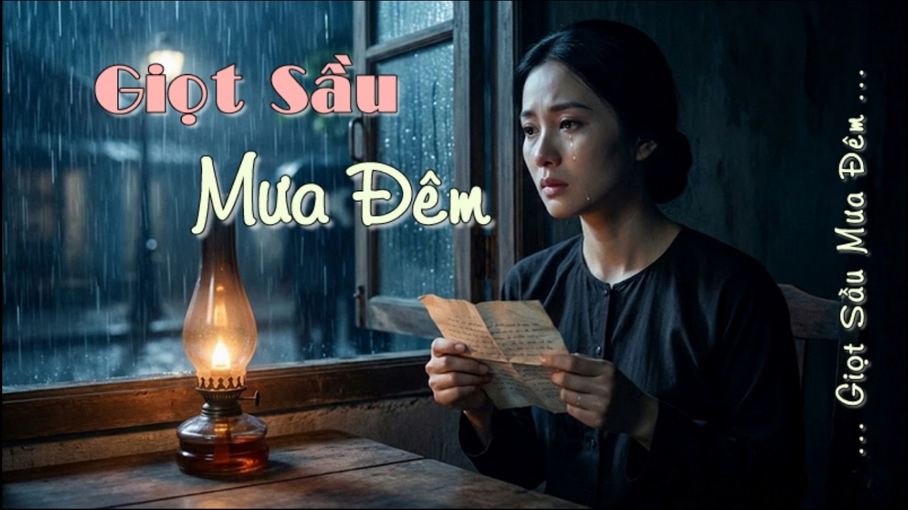 Giọt Sầu Mưa Đêm | Nhạc Tình Ca... buồn