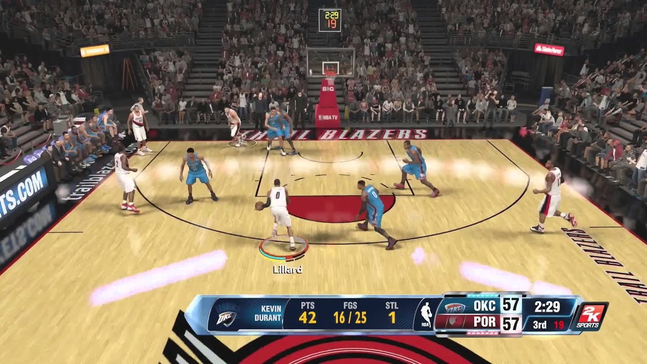 NBA 2k14 Next Gen Tips Zone Defense (When & Which to Use) with Blazers gameplay