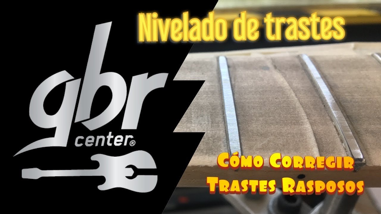 Las cuerdas de mi guitarra raspan. ¿Cómo eliminar las marcas de nivelado de los trastes?