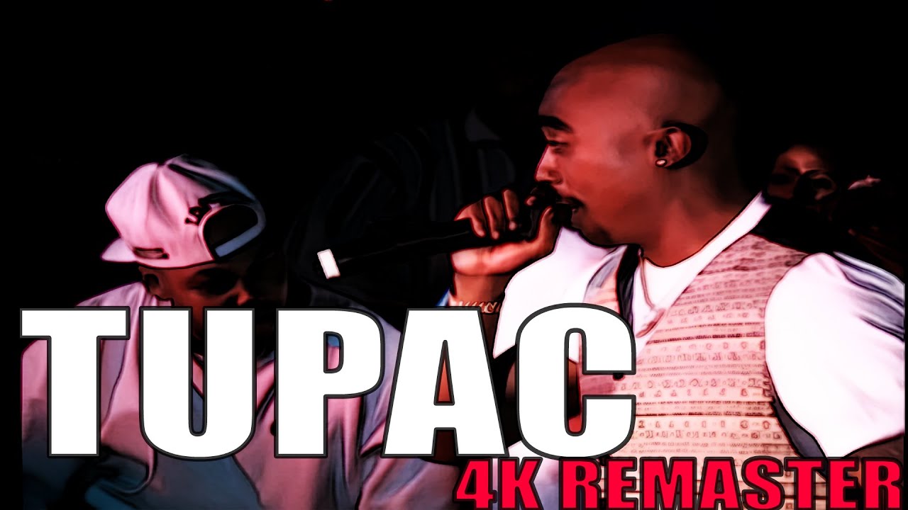 TUPAC Ambitions Az a Ridah Live 4k upscaled dj feed restored