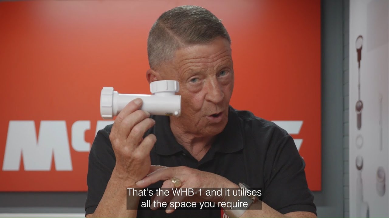 Product Demo: McAlpine Space Saver with Self-Closing Waste Valve