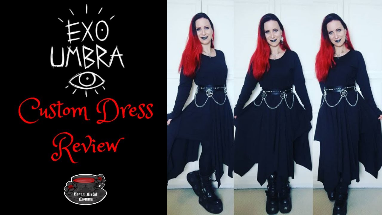 EXO UMBRA CUSTOM DRESS REVIEW | Sustainable small fashion brand