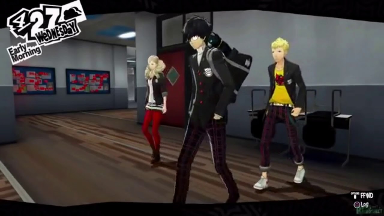 Persona 5 Anti Piracy Screen