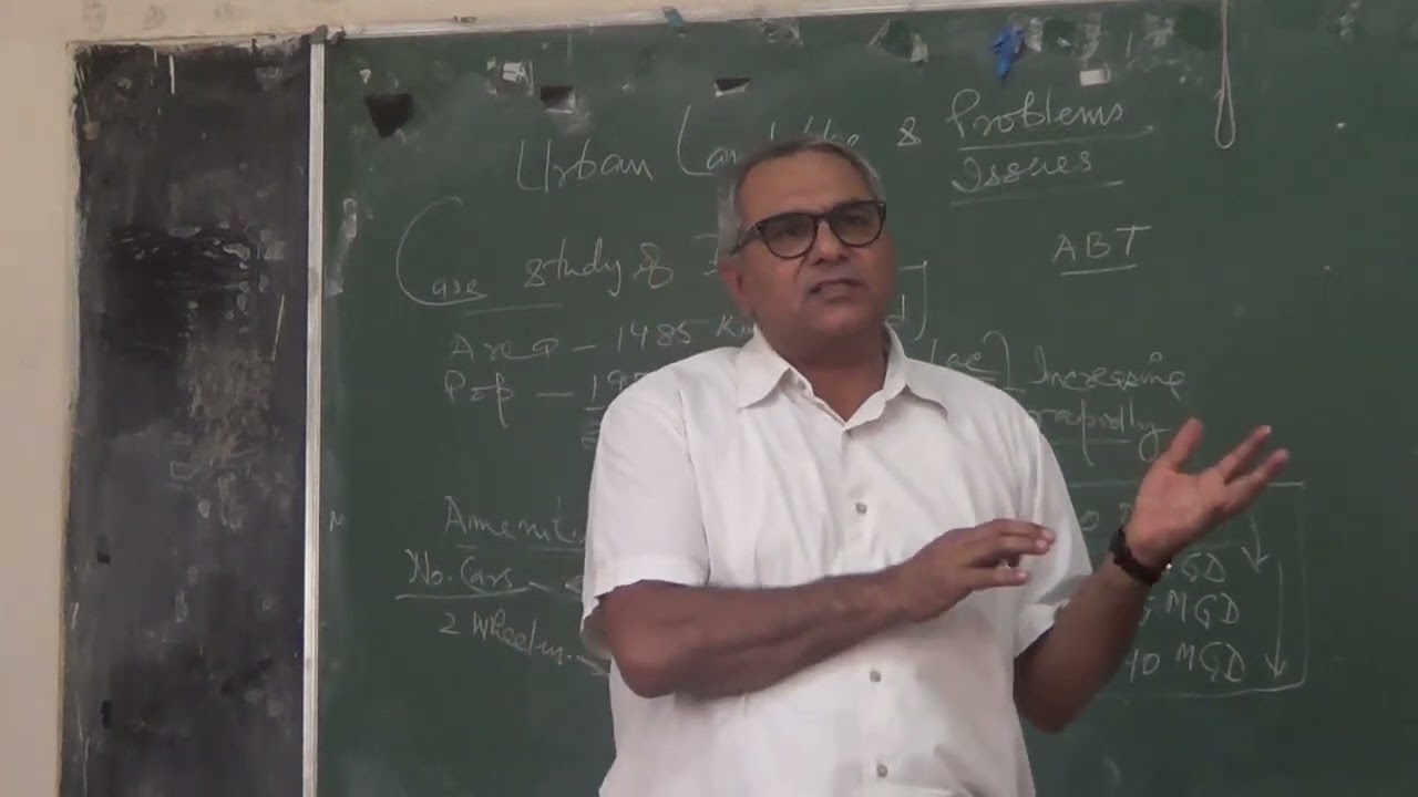 Land Use and Urban Issues of  Delhi City   Part 1
