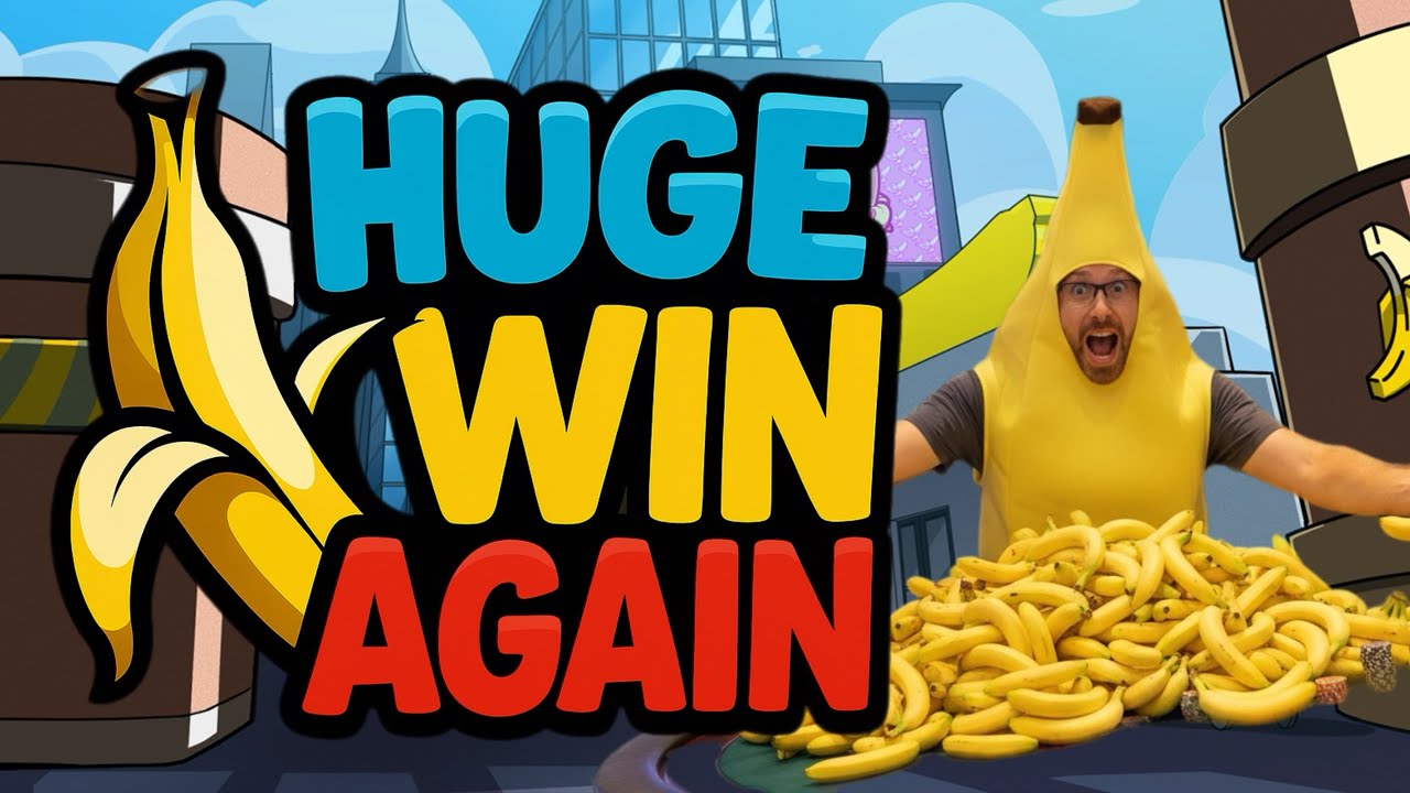 This Slot LOVES us! Frkn Banana's pays again! | #slotscasinogames #casino #slots