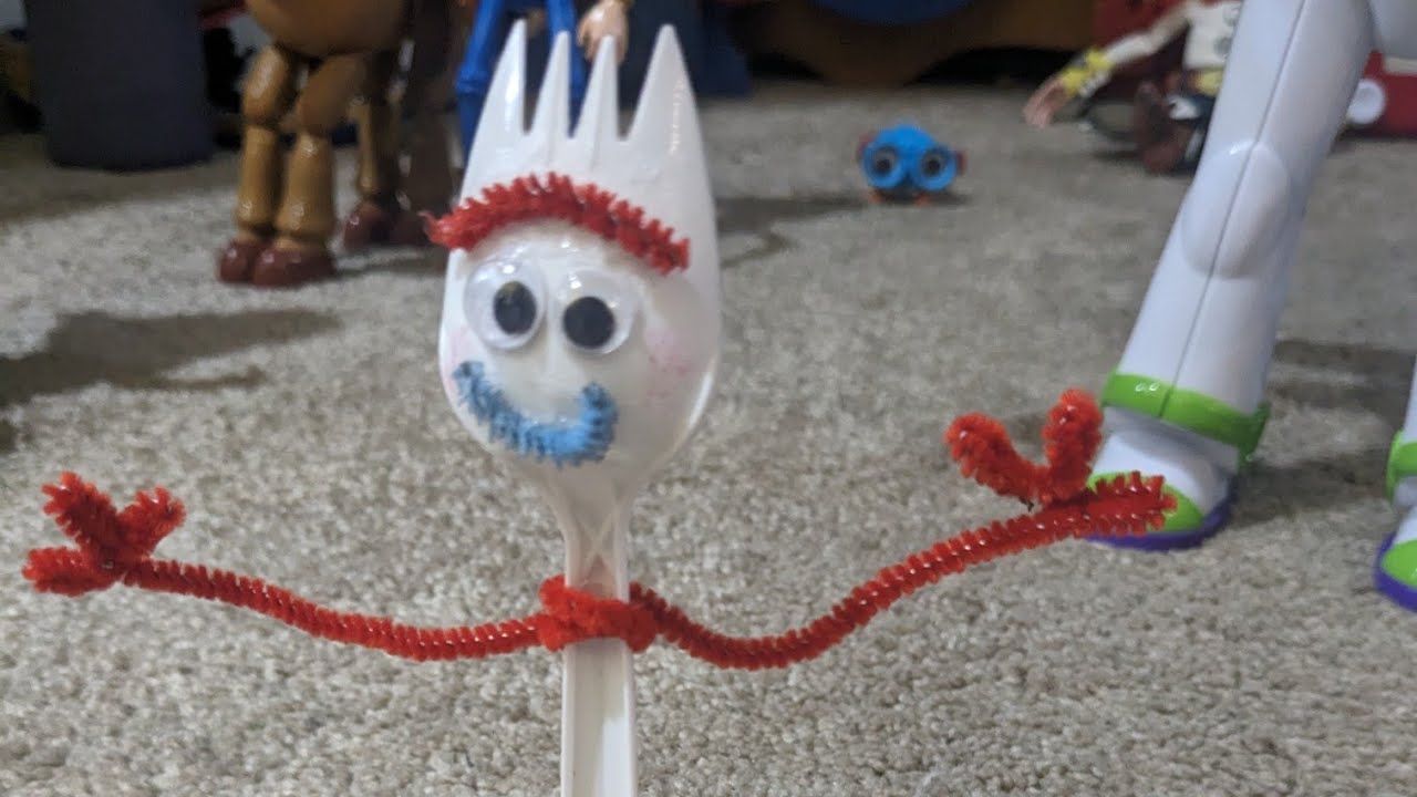 I made Forky.