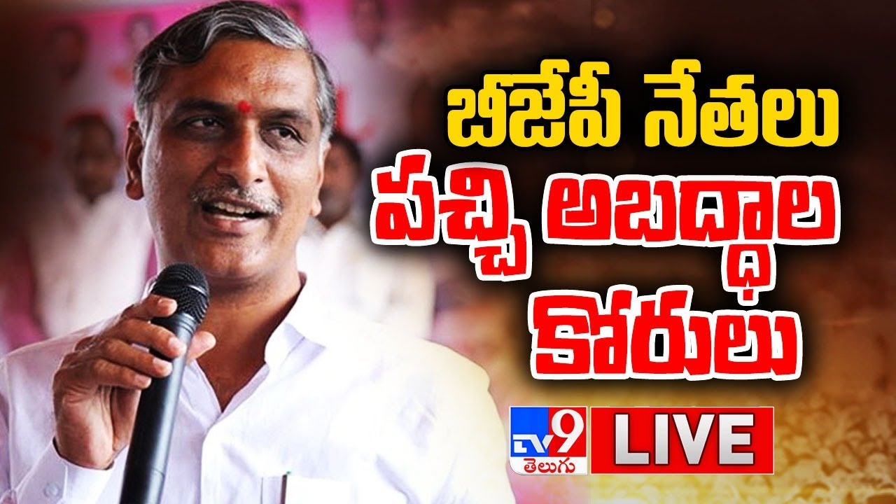 Minister Harish Rao Press Meet LIVE - TV9