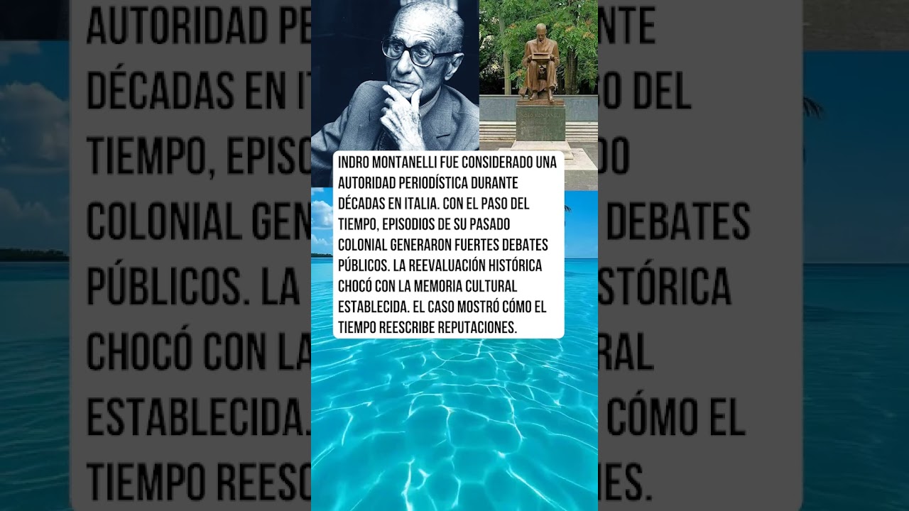Indro Montanelli y la polémica histórica 
