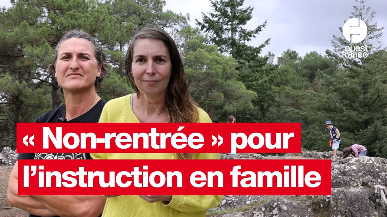 « Non-rentrée » scolaire : ces parents ont choisi l'instruction en famille